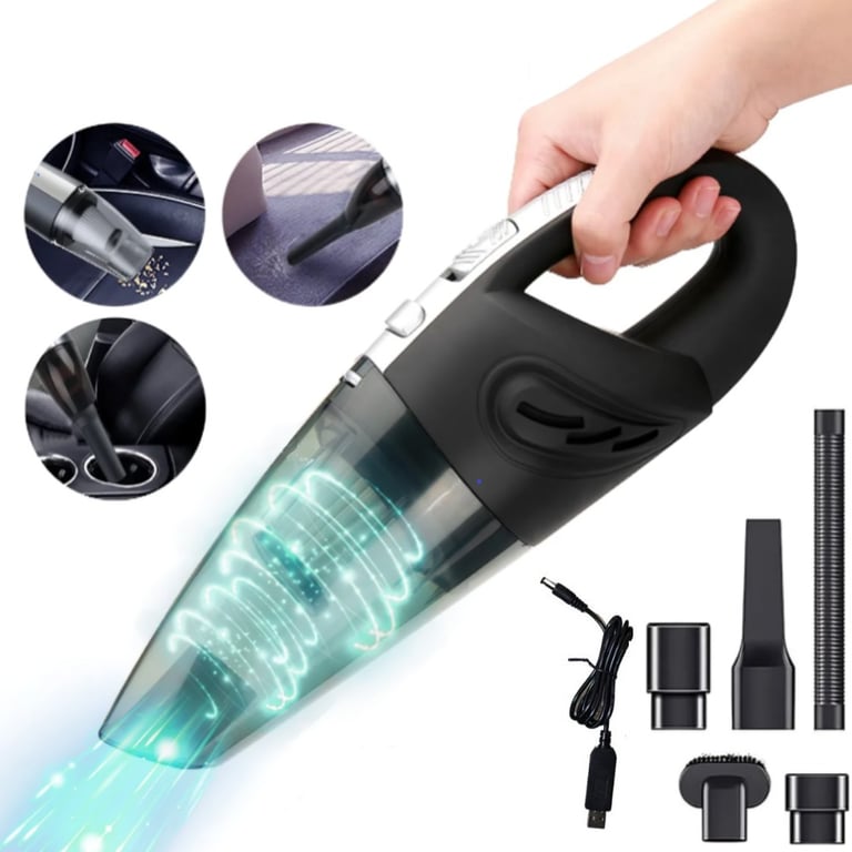 Aspiradora Portatil de mano para Auto y Hogar de 120w