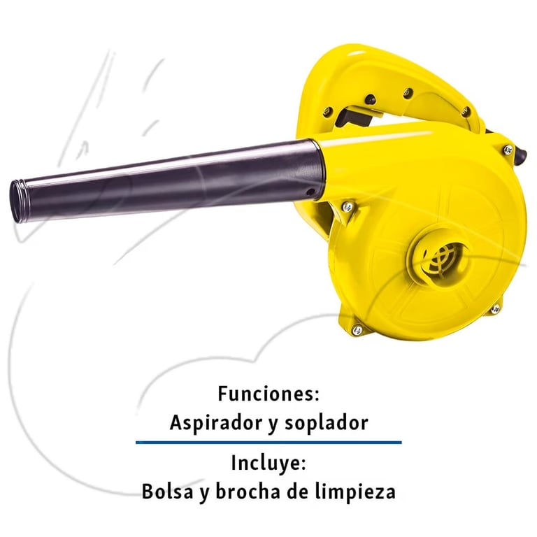 Soplador y Aspirador de aire 600W Para Casa Auto Hojas Jardin