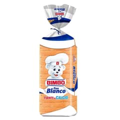 Pan de Molde Rebanado Bimbo Fuente de Calcio 480 g